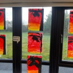 Halloween Art - Leisler's bat