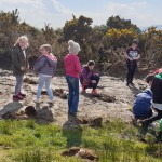 Planting trees at the interpretative centre 2019