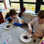 Maths Trail Planning and some Planting